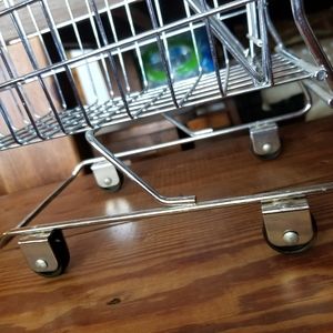Miniature Shopping Cart